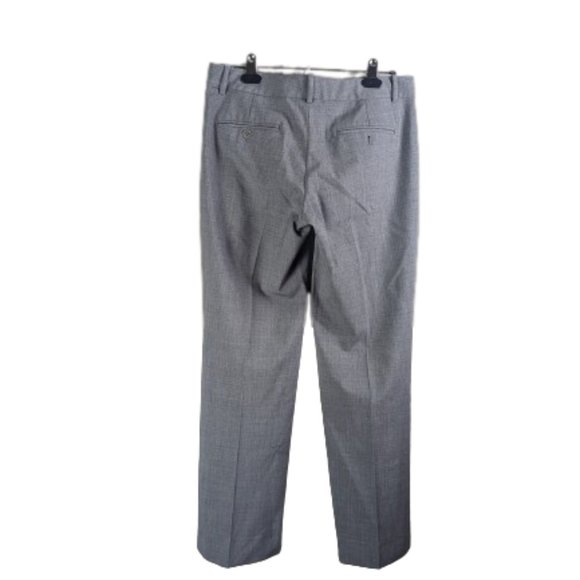 Theory Women's Wool Wide leg Lightweight Grey Dress Pants Size 4 - Picture 2 of 11